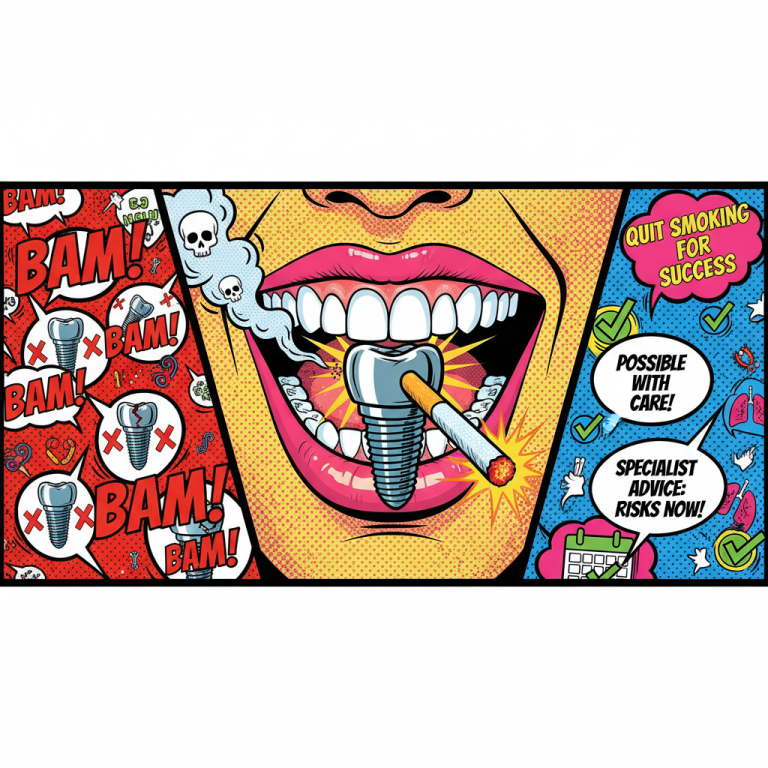 ایمپلنت دندان برای افراد سیگاری: آیا ممکن است؟ ریسک‌ها و توصیه‌های تخصصی