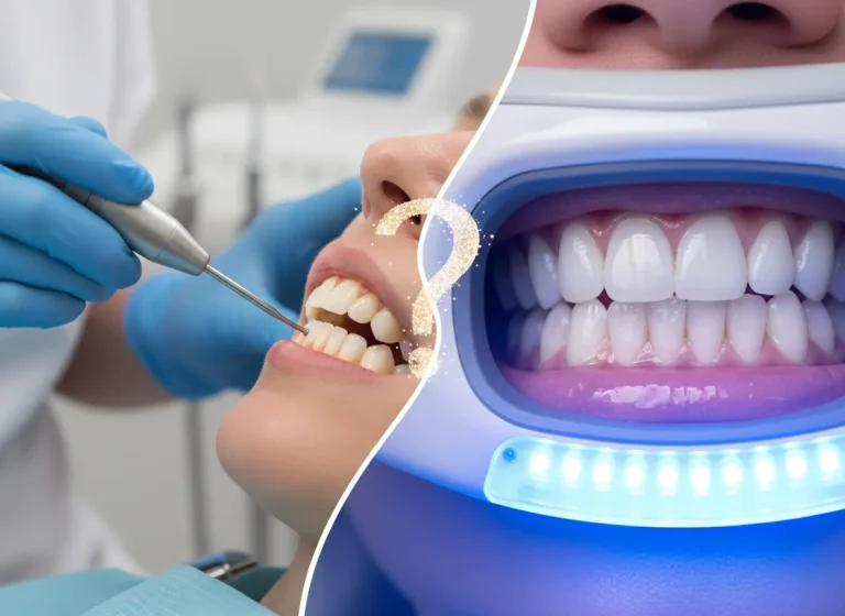 فرق جرمگیری و بلیچینگ: کدام روش برای لبخند شما بهتر است؟